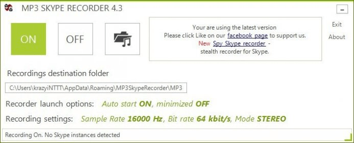 mp3 recorder for skype mac free