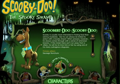 how do you get in the ruins in scooby doo spooky swamp