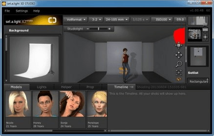 3D STUDIO Download - Photo simulation application