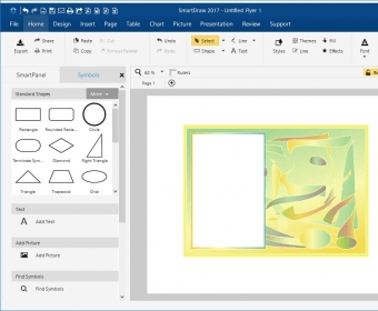 how to export smartdraw trial without buying