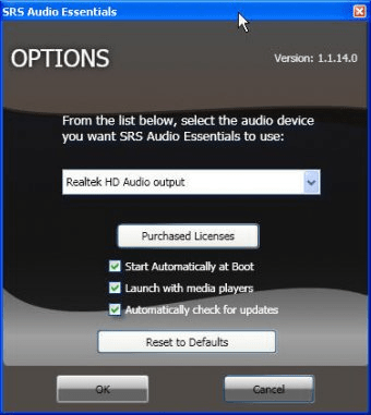 srs audio essentials latest download windows 10