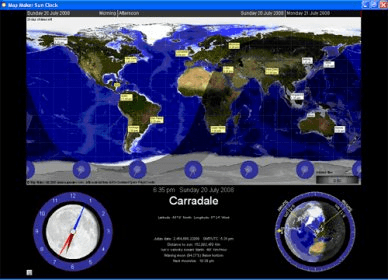 Sun Clock 8.0 Download - Map Maker Sun Clock 7.exe