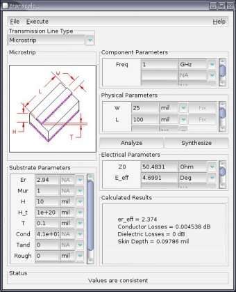 TransCalc Download - Calculates The Electrical & Physical Properties