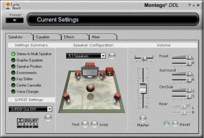 turtle beach montego ddl 7.1 sound card