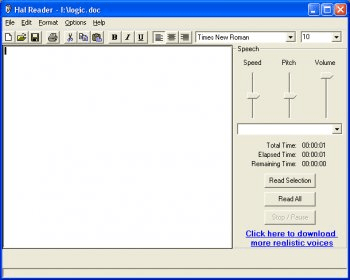 Ultra Hal Text To Speech Reader 1 1 Download Free Halreader Exe