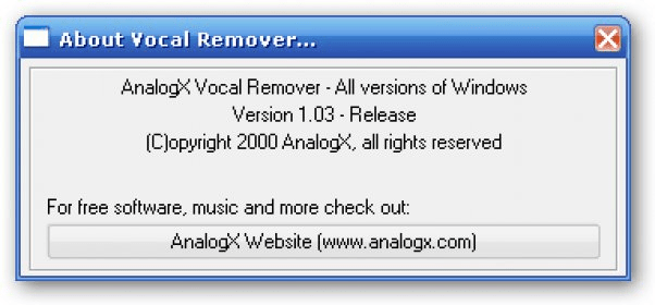 vocal removers winamp 1.3
