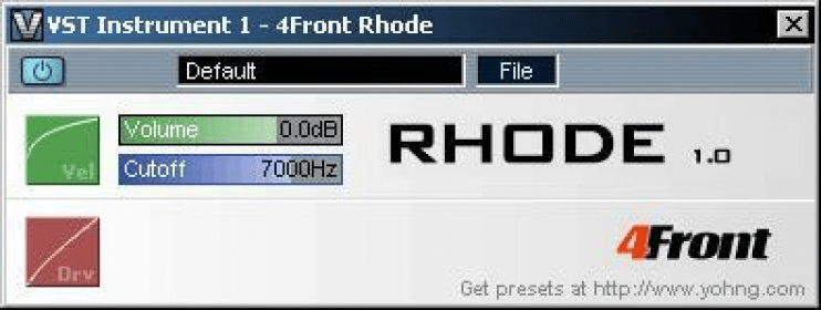 4front rhode vst plugin download windows 10