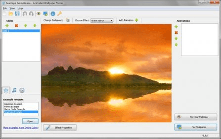 Animated Screensaver Maker Download - This program