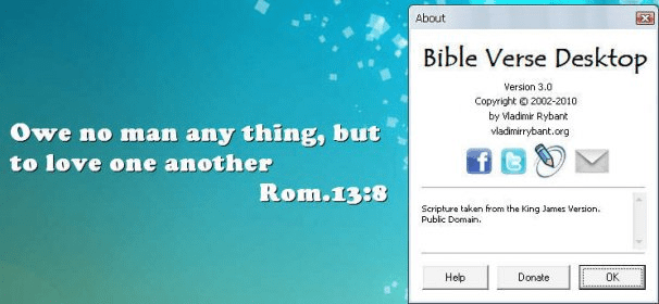 bible verse presentation software