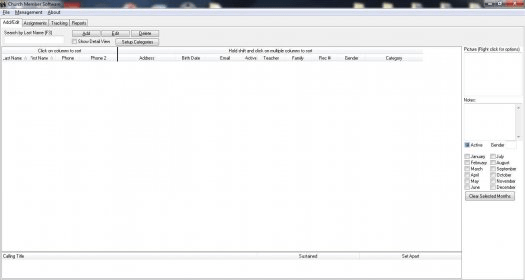 Church Member Software Download - Built to track