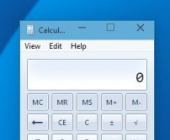 old calculator for windows 10