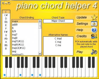 Piano Chord Helper 4 3 Download Free Piano Chord Helper Exe