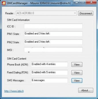 free sim card reader software download