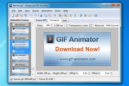 GIF Animator - Animation Software Download for PC
