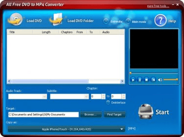 dvd to mp4 converter freeware