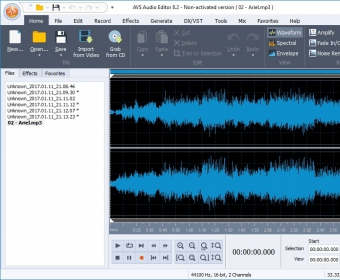 avs sound editor