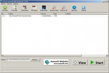 azwsoft drm removal license key