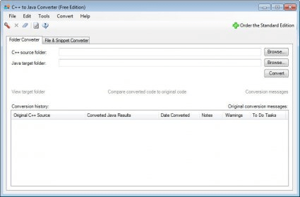 C To Java Converter Free Edition Download C To Java Converterは Cコー ドからjavaコード を生成するよう 設計されたツ ルです