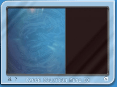 canon solution menu ex printer