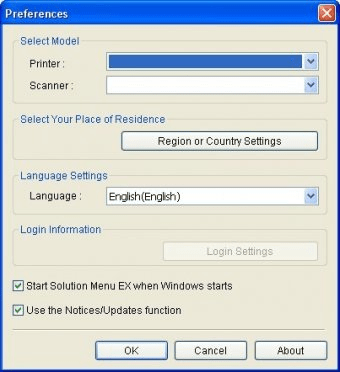 canon solution menu for ip100