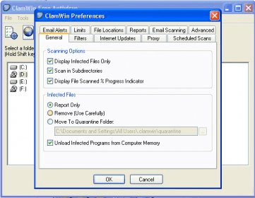 Clamwin free antivirus download windows xp