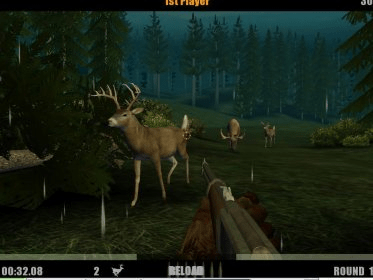 wii deer drive video game