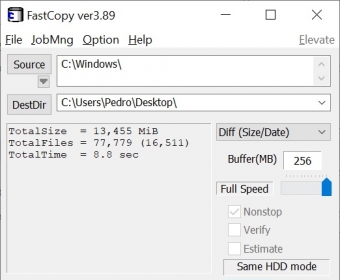 FastCopy 5.2 download the last version for windows