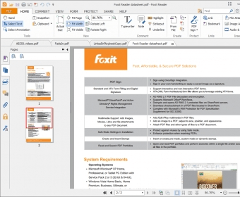 Foxit Reader 8 1 Download Free Foxit Reader Exe