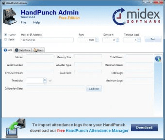 adp handpunch manager software download