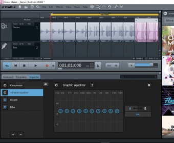 actuvate magix music maker for free