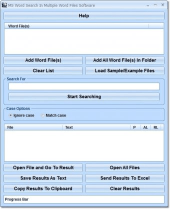 search multiple word documents