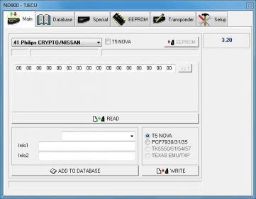 ND900 Download - It enables you to configure the ND900 key programmer