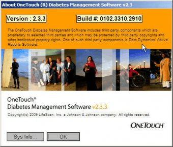 onetouch diabetes management software program