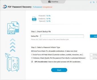 PDF Password Recovery Professional 5.1 Download (Free trial)...