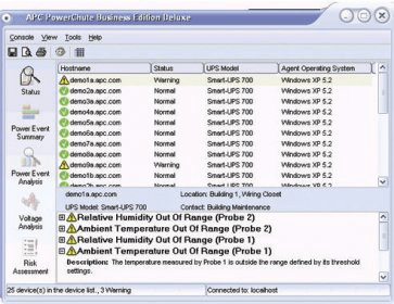 PowerChute Business Edition Download - Simultaneously monitor UPSs