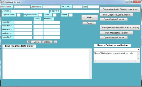 Psychiatric Records Download - An Electronic Medical Record (EMR ...