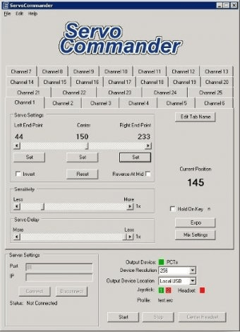 Servo Commander