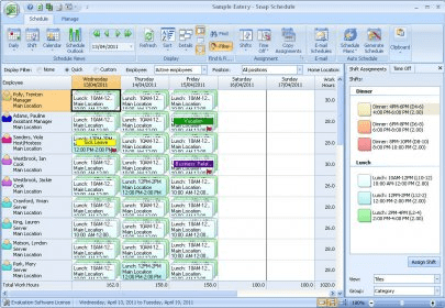 Snap Schedule 2008 Download - Scheduling tools, reporting power
