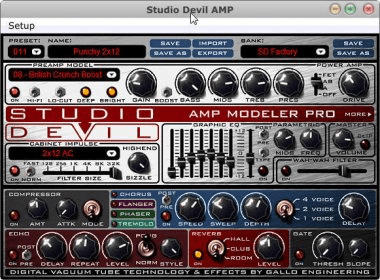 studio devil virtual guitar amp ii