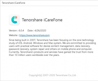 Tenorshare iCareFone 8.8.1.14 download the last version for iphone