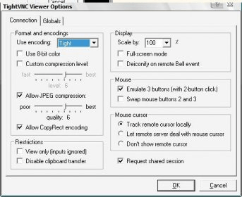 Tightvnc jpeg compression cisco server management console software