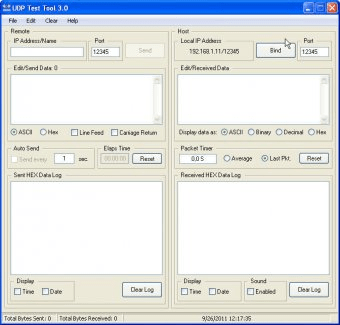 pingplotters udp test