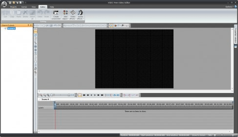 vsdc free video editor full screen option