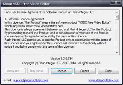 how to add text on vsdc video editor manual