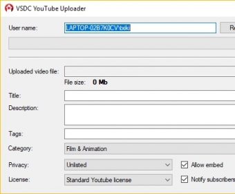 standard youtube video editing software