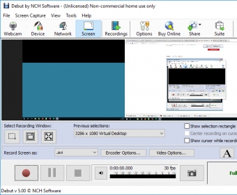 Debut Video Capture Software Screenshots