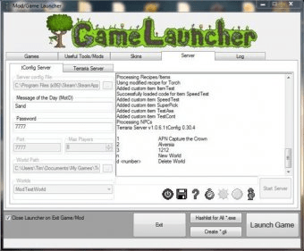 Terraria Game Launcher 1 3 Download Free Terraria Gamelauncher Gui Exe