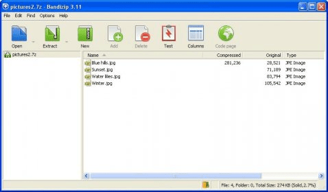 bandizip free archiver