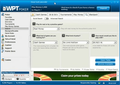 club wpt poker software download