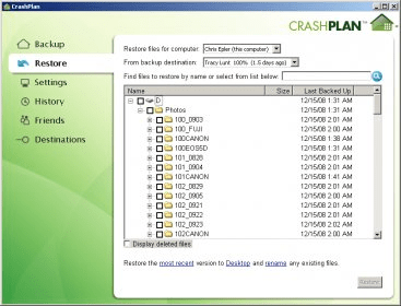 crashplan slow